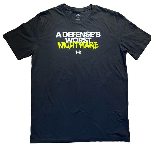 Under Armour Men's LG “Defenses Worst Nightmare” Graphic T-shirt - Picture 1 of 4